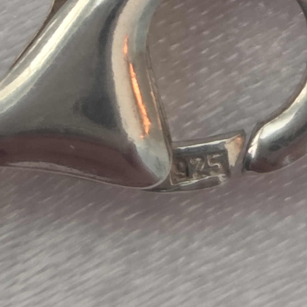 Turquoise and 925 Silver Natural Stone Bracelet - Picture 4 of 4